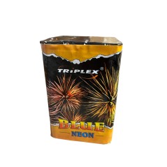 Wyrzutnia Fajerwerków 20mm Triplex - TXB303 Blue Neon - 16 strzałów