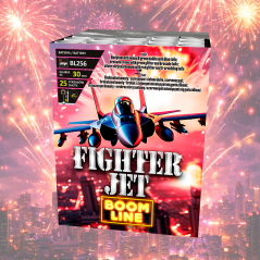 BL256 Wyrzutnia Fajerwerków FIGHTER JET - 25 Strzałów 30mm