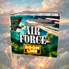 BL501 Wyrzutnia Fajerwerków AIR FORCE - 36 Strzałów 25mm