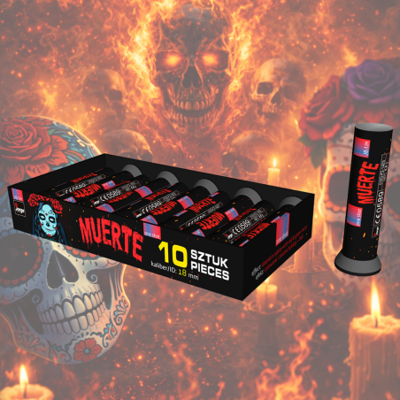 JB1/H Wyrzutnia Jednostrzałowa SINGLE SHOT Muerte - 18mm 10 sztuk