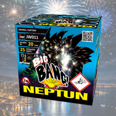 JW011 Wyrzutnia Fajerwerków NEPTUN - 25 Strzałów 20mm