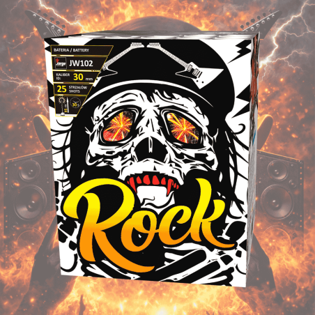 JW102 Wyrzutnia Fajerwerków ROCK - 25 Strzałów 30mm