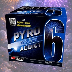 RKD-24112 Wyrzutnia Fajerwerków PYRO ADDICT 6 - 42 Strzały 30mm