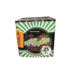 Wyrzutnia Fajerwerków 20mm Triplex 25 Strzałów - Fire Beat TXB040