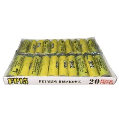 FP15 Petardy Hukowe FLASH BANGERS WITH FUSE - 20 sztuk