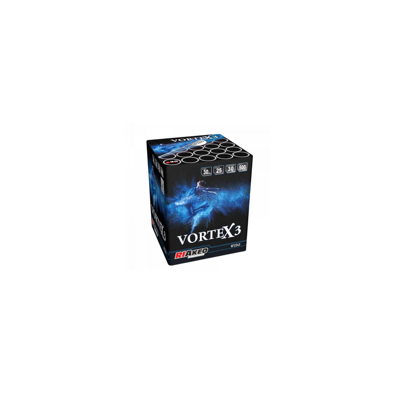 HF2243 Wyrzutnia Fajerwerków VORTEX 3 - 25 Strzałów 30mm