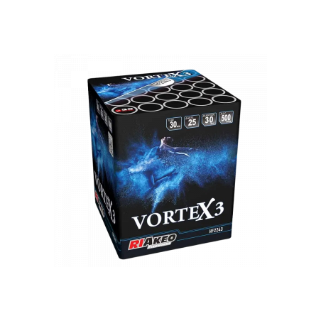 HF2243 Wyrzutnia Fajerwerków VORTEX 3 - 25 Strzałów 30mm
