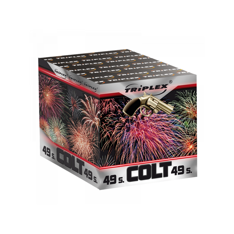 TXB642 Wyrzutnia Fajerwerków COLT - 49 strzałów 30mm TXB642 Wyrzutnia Fajerwerków COLT - 49 strzałów 30mm