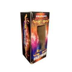 Wulkan Santoryn TXF822 - Fontanna Złotych Iskier, 3 Metry, 35 Sekund