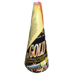 Fajerwerki Wulkan Golden FC8001 - Złote Iskry, Wysokość 5 metrów