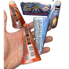 Fontanny Stożkowe Diamond JF21 – Zestaw 4 sztuki od Jorge Fireworks