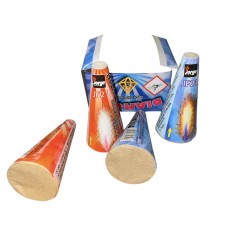 Fontanny Stożkowe Diamond JF21 – Zestaw 4 sztuki od Jorge Fireworks