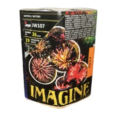 Wyrzutnia Fajerwerków 19 Strzałów Jorge - JW107 Imagine | 26mm