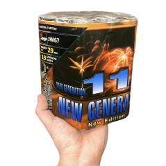 Wyrzutnia Fajerwerków New Generation 11 – 19 strzałów 29 mm | Jorge