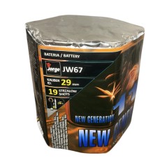 Wyrzutnia Fajerwerków New Generation 11 – 19 strzałów 29 mm | Jorge