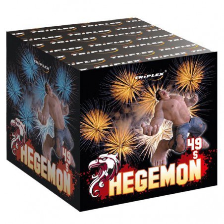 TXB057 Wyrzutnia Fajerwerków Hegemon - 49 strzałów 30mm