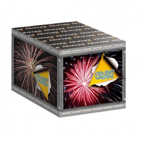TXB048 Wyrzutnia Fajerwerków Crazy - 27 strzałów 30mm