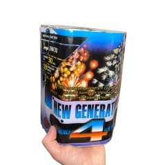 JW30 Wyrzutnia Fajerwerków New Generation 4 - 19 strzałów 30mm