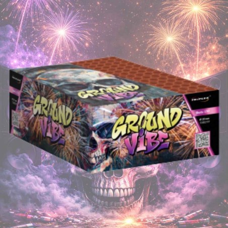 TXB299 Wyrzutnia Fajerwerków GROUND VIBE - 150 strzałów 20mm