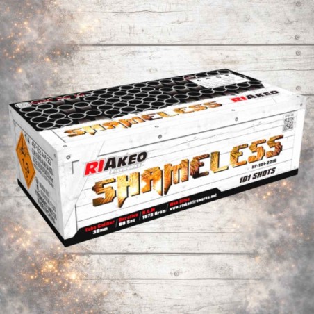 HF-101-2216 Wyrzutnia Fajerwerków SHAMELESS - 101 Strzałów 30mm