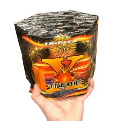 Wyrzutnia Fajerwerków Triplex 25mm 37 Strzałów - X-treme TXB776