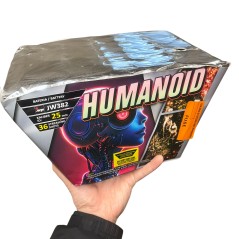 Wyrzutnia Fajerwerków JW382 HUMANOID - 36 Strzałów 25mm