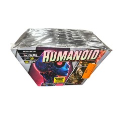 Wyrzutnia Fajerwerków JW382 HUMANOID - 36 Strzałów 25mm
