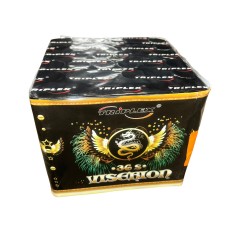 Wyrzutnia Fajerwerków Viserion Triplex TXB074 - 36 strzałów, 25mm