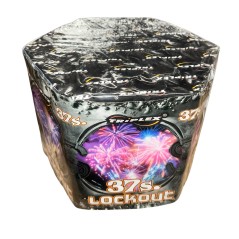 Wyrzutnia Fajerwerków Lockout TXB095 - 37 Strzałów, 30 mm, 47 Sekund