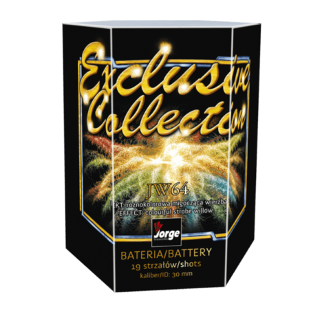 JW64 Wyrzutnia Fajerwerków Exclusive Collection - 19 strzałów 30 mm