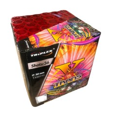 Wyrzutnia Fajerwerków 30mm 36 Strzałów Triplex - TXB846 TRANS