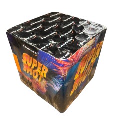 TXB1093 Wyrzutnia Fajerwerków SUPER SHOT - 25 strzałów 30mm