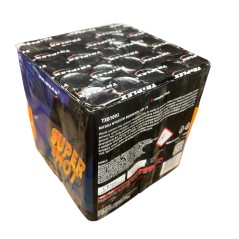 TXB1093 Wyrzutnia Fajerwerków SUPER SHOT - 25 strzałów 30mm