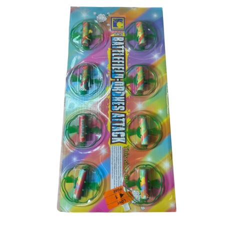 Fajerwerki Motyle Division TXP790 - 4 Sztuki | Triplex | Efekt Spiner