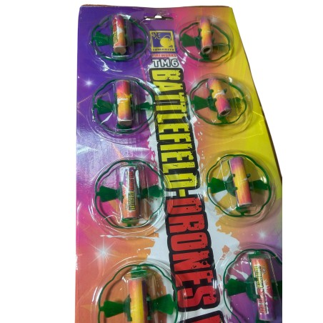 TM6 Fajerwerki Motyle DUŻE LATAJĄCE DRONY TOMASZEK - 12 sztuk