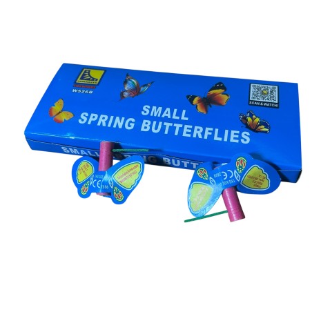 W526B TM Fajerwerki Motylki SMALL SPRING BUTTERFLIES - 12 sztuk