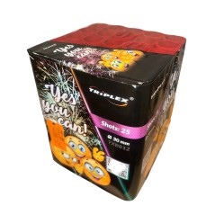 Wyrzutnia Fajerwerków 30mm 25 Strzałów Triplex - YES YOU CAN! TXB812