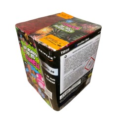 TXB938 Wyrzutnia Fajerwerków GET READY TO BE RAMBLE - 25 strzałów 30mm