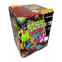 TXB938 Wyrzutnia Fajerwerków GET READY TO BE RAMBLE - 25 strzałów 30mm