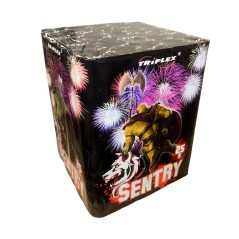 Wyrzutnia Fajerwerków Triplex Sentry TXB899 – 25 Strzałów | Efekty Specjalne
