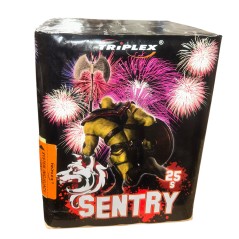 Wyrzutnia Fajerwerków Triplex Sentry TXB899 – 25 Strzałów | Efekty Specjalne