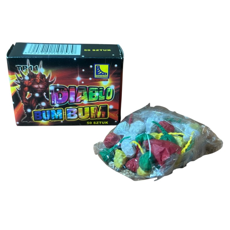 TP11 Diabełki DIABLO BUM BUM - 50 sztuk TP11 Diabełki DIABLO BUM BUM - 50 sztuk