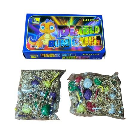 TP14 Diabełki BIG DIABLO BUM BUM - 2x25 sztuk