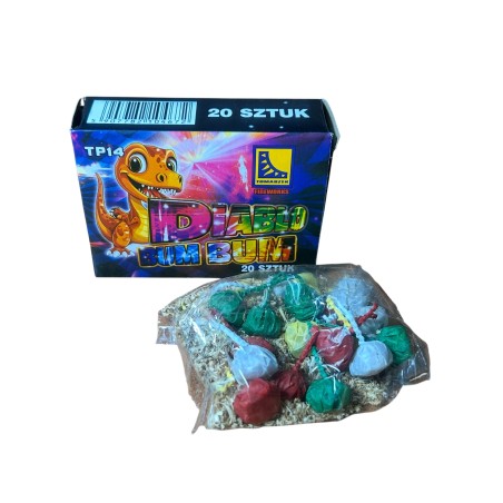 TXP082A Diabełki Strzelające – 50 sztuk  Triplex Pchełki