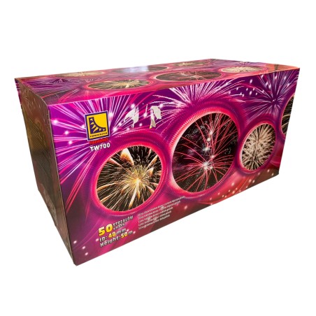 Wyrzutnia Fajerwerków 30mm Triplex TXB317 Maj - 19 strzałów