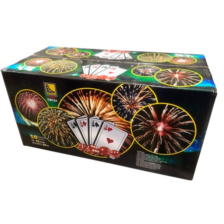 Wyrzutnia Fajerwerków 30mm Triplex TXB317 Maj - 19 strzałów