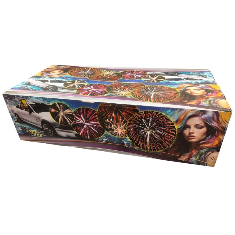 TW711 Wyrzutnia Fajerwerków Tomaszek - 288 strzałów 20/25/30mm