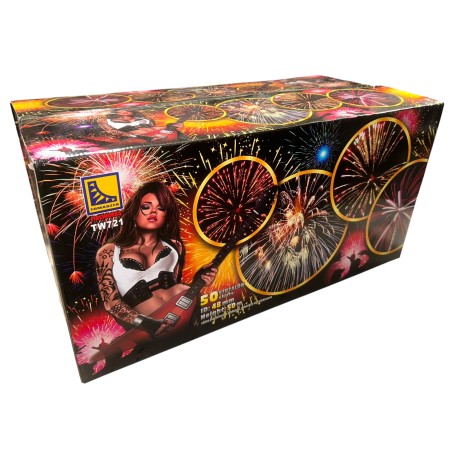 Wyrzutnia Fajerwerków 30mm Triplex TXB317 Maj - 19 strzałów