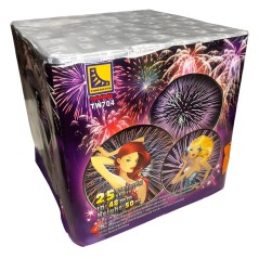 Wyrzutnia Fajerwerków 30mm Triplex TXB317 Maj - 19 strzałów