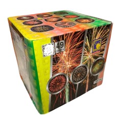 Wyrzutnia Fajerwerków 30mm Triplex TXB317 Maj - 19 strzałów